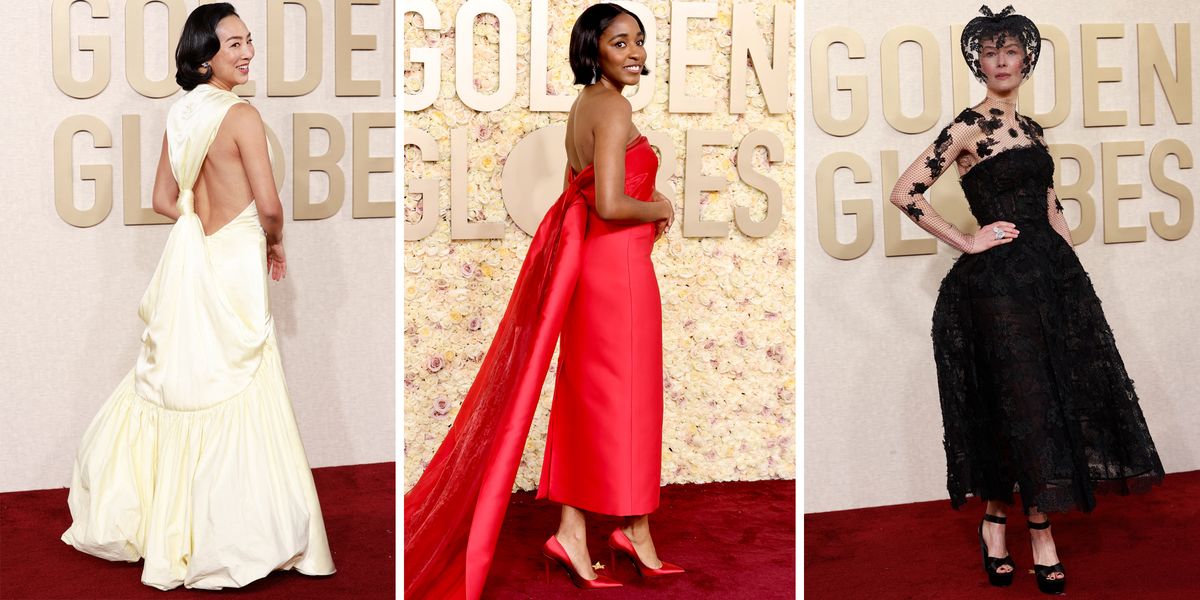 Feminine Frills Dresses Inspired by Golden Globes Fashion - Sydne Style