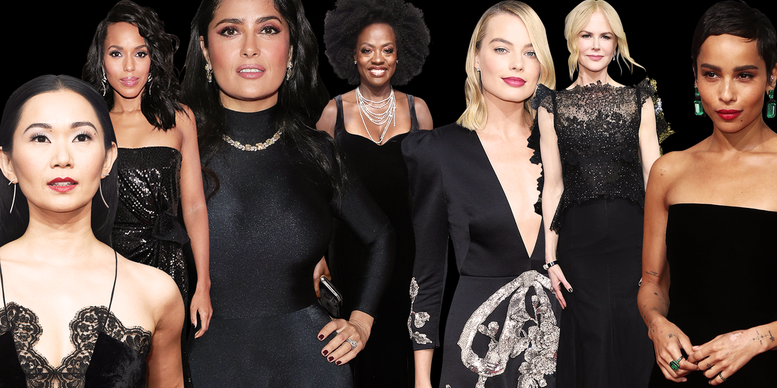Why Female Celebrities Wore Black to Golden Globes - Time's Up 2018 ...