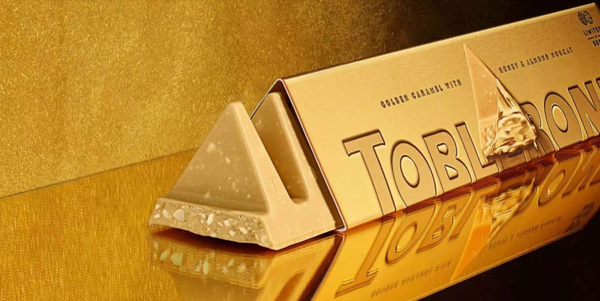 Toblerone Reveals A New Limited Edition Golden Bar