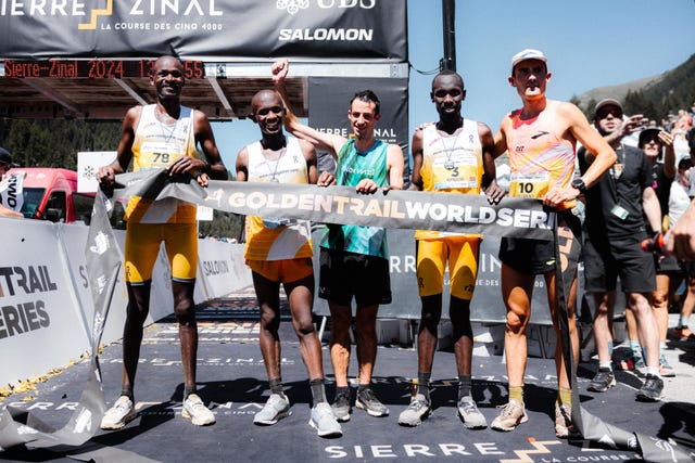 golden trail world series sierre zinal