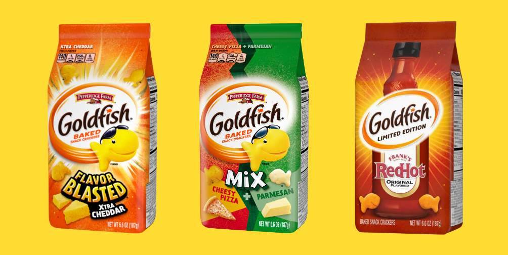 Are The Colored Goldfish Different Flavors The Best Goldfish Flavors - Goldfish Flavor Rankings