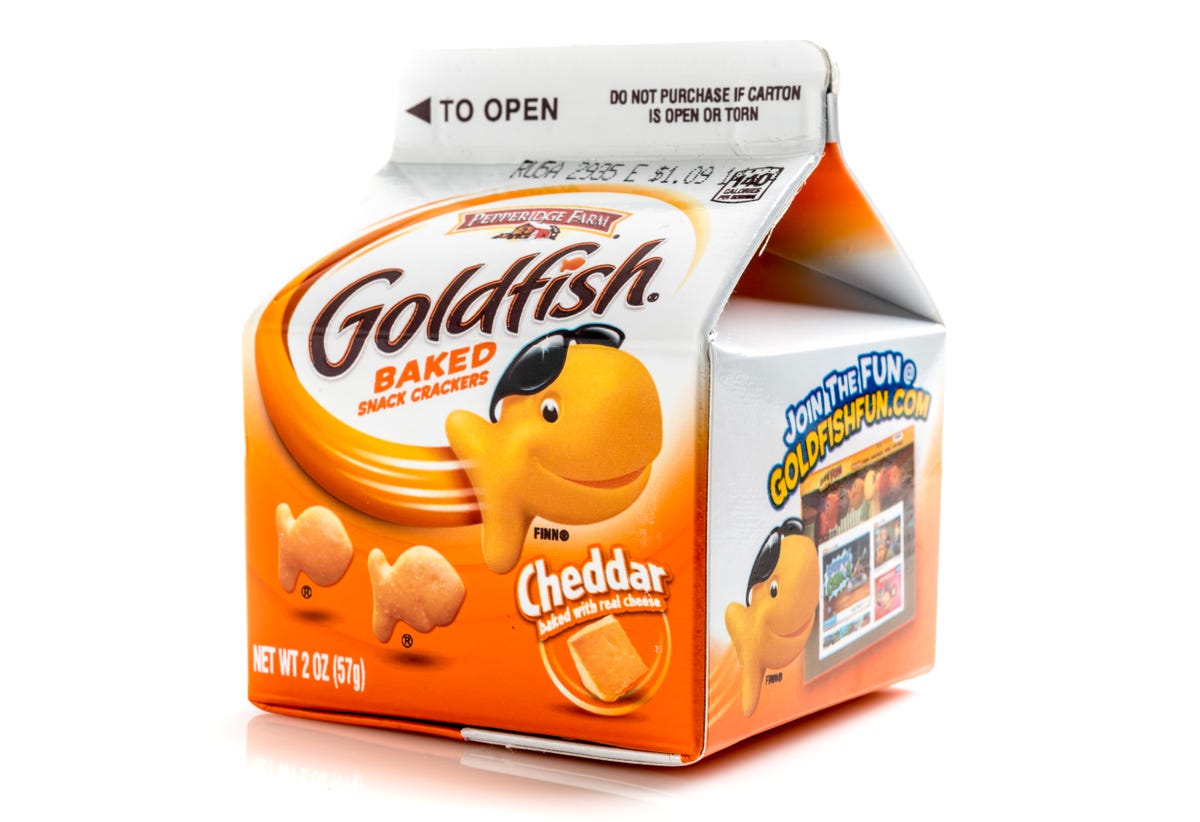 Goldfish Crackers Is Changing Its Name