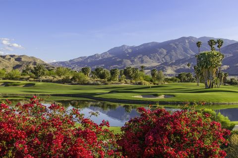 golf course in palm springs, california