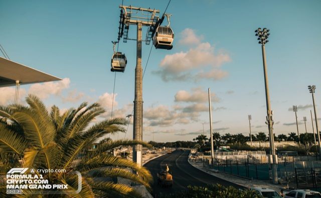 Latest Images, Video: F1 Miami Grand Prix Circuit '95% Complete