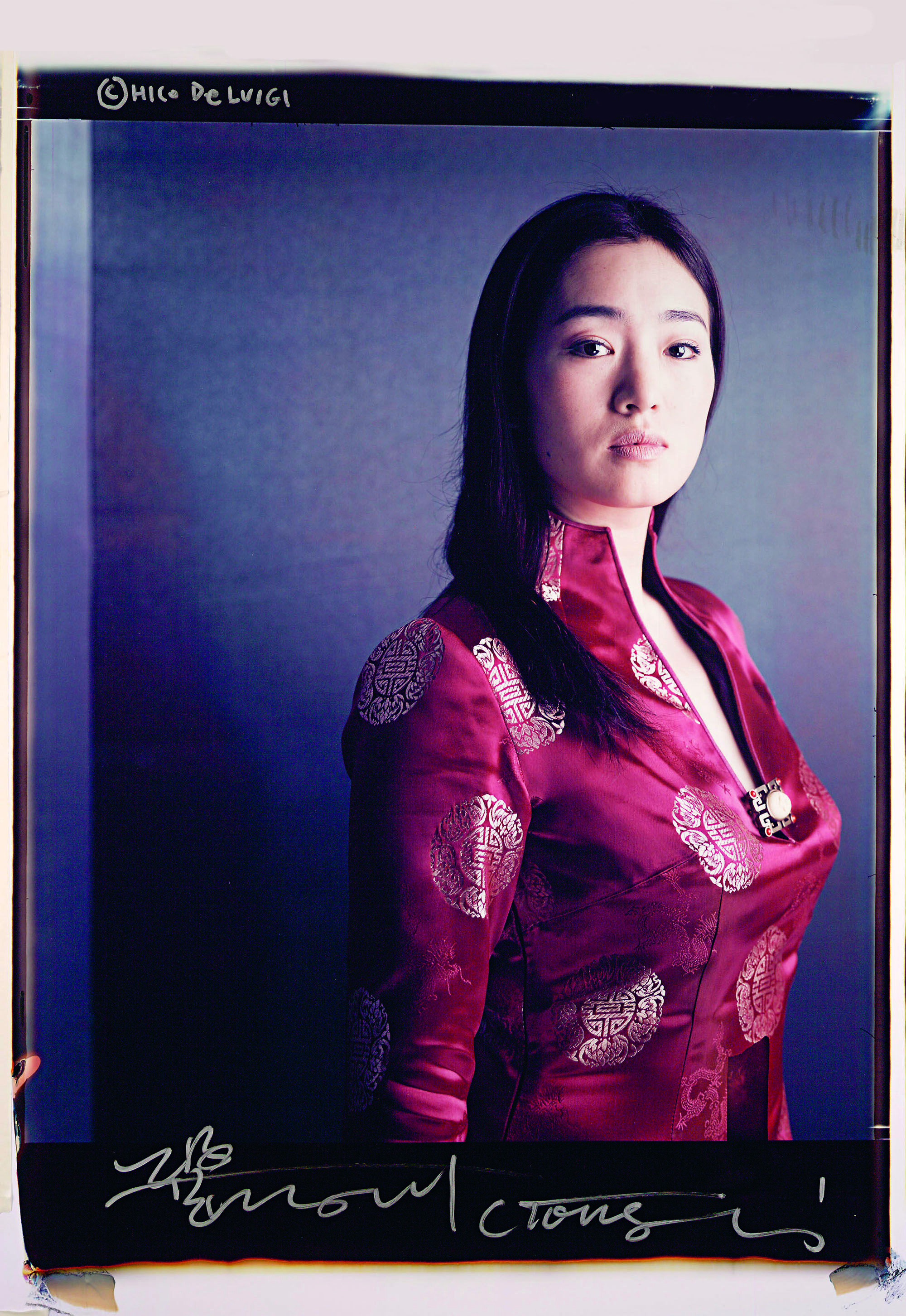 Gong Li Giant Polaroid