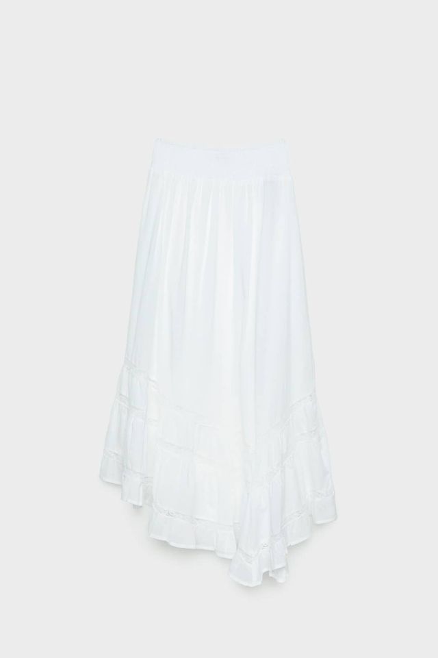 moda estate 2023 scopri come indossare e abbinare le gonne lunghe bianche in cinque look e idee di stile da copiare alle celeb