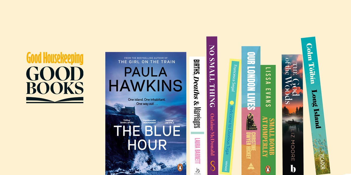 Good Books Summer Collection collection of book covers featured in good housekeepings good books segment