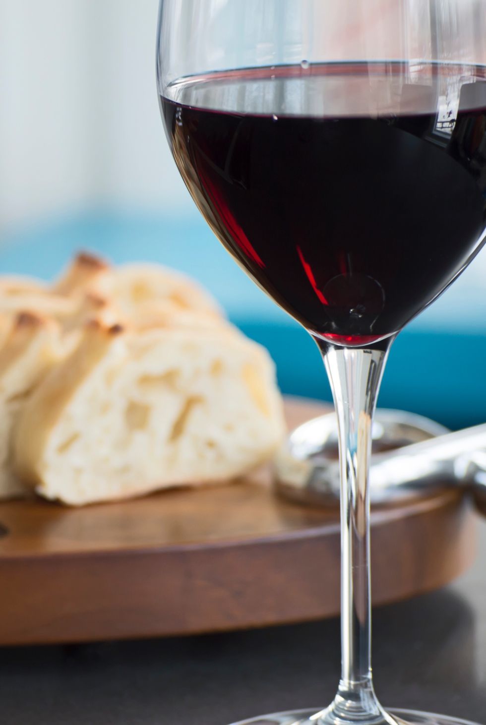 Good Friday Facts Fasting Lent Bread Wine on Table