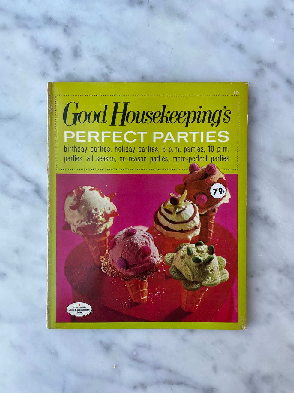 good housekeeping perfect parties book cover