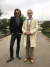 Good Omens' Tennant on why tight trousers caused problems on set