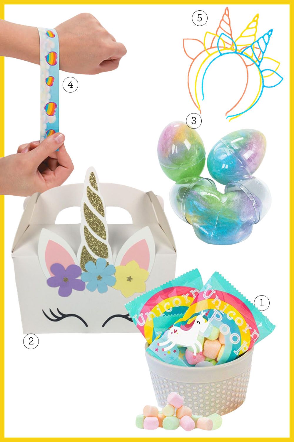 Unicorn Birthday Unicorn Goodie Bags Unicorn Favor Bags - Etsy