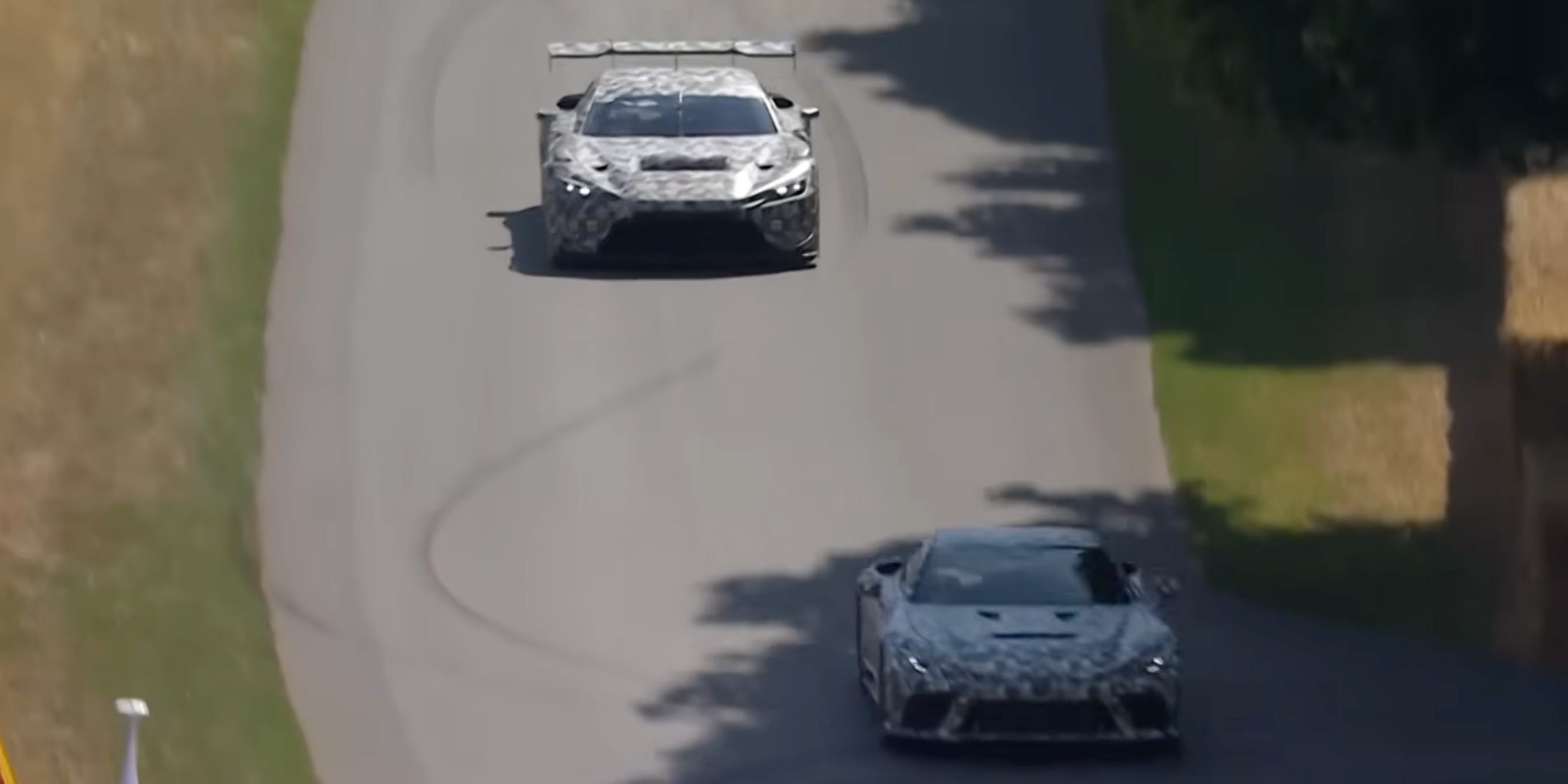 Toyota Shows Off a Sporty, Camouflaged Concept at Goodwood