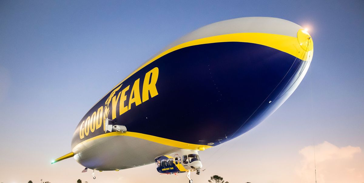 Goodyear Blimp - A night may come when will post something besides