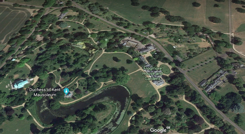 Google Earth - Frogmore Estate