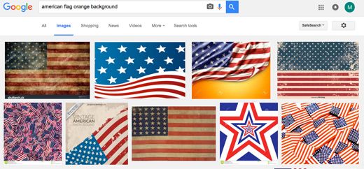google search american flag