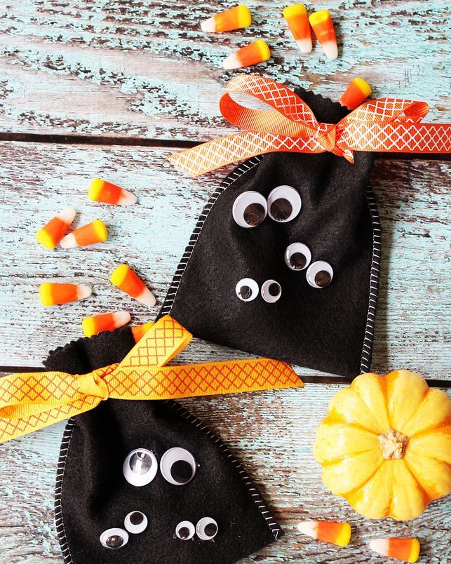 treat bag halloween crafts kids