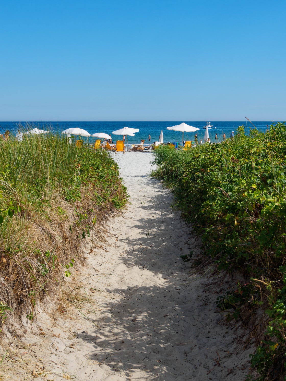 goose rocks beach in kennebunkport, maine