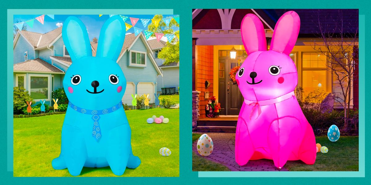 This Candy-Colored Inflatable Easter Bunny Is Just $20 on Amazon