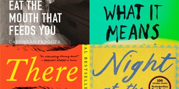 eat the mouth that feeds you, carribean fragoza, there there, tommy orange, what it means when a man falls from the sky, lesley nneka, night at the fiestas, kirstin valdez quade