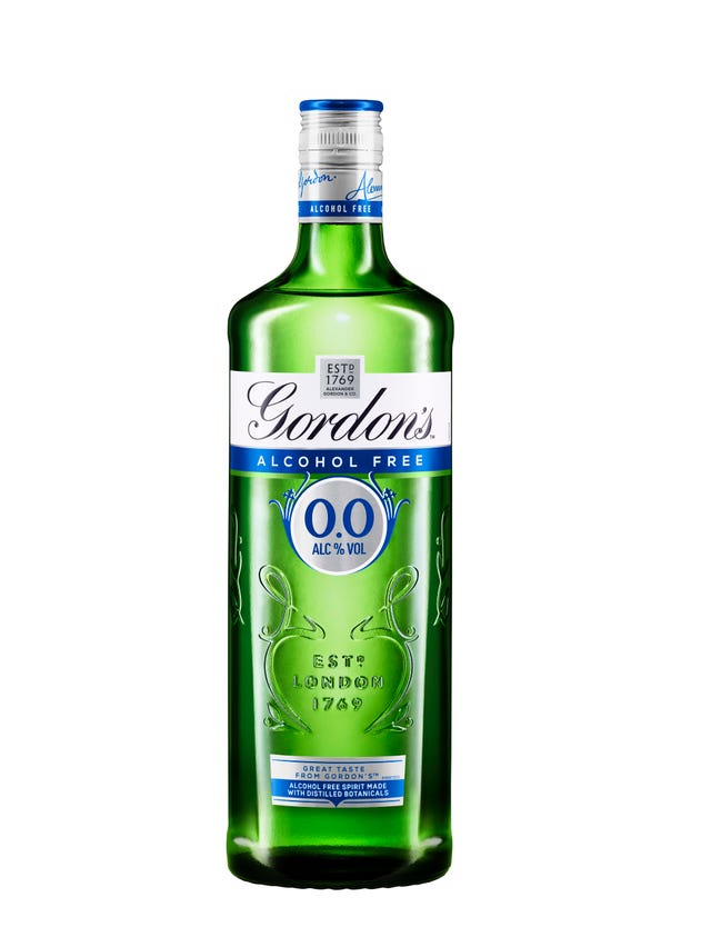 gordon's alcohol free gin
