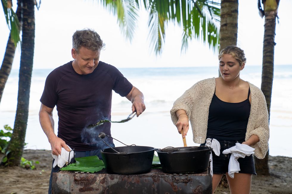 gordon ramsay cooks with his daughter tilly  national geographicjustin mandel