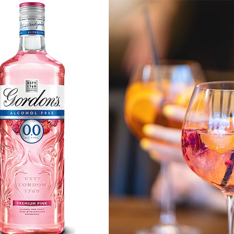 Gordon\'s Pink Gin Now Non-Alcoholic A Edition Comes In