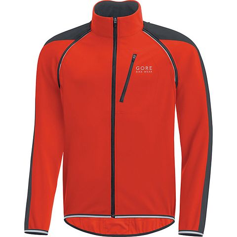 Clothing, Sportswear, Jacket, Sleeve, Jersey, Red, Outerwear, Orange, Zipper, Bicycle jersey, 