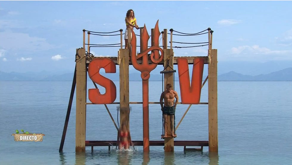 gorka y marieta en la ceremonia de salvacion de supervivientes 2024