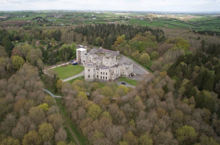 Gosford Castle - Game of Thrones - Riverrun - grounds - Maison Real Estate