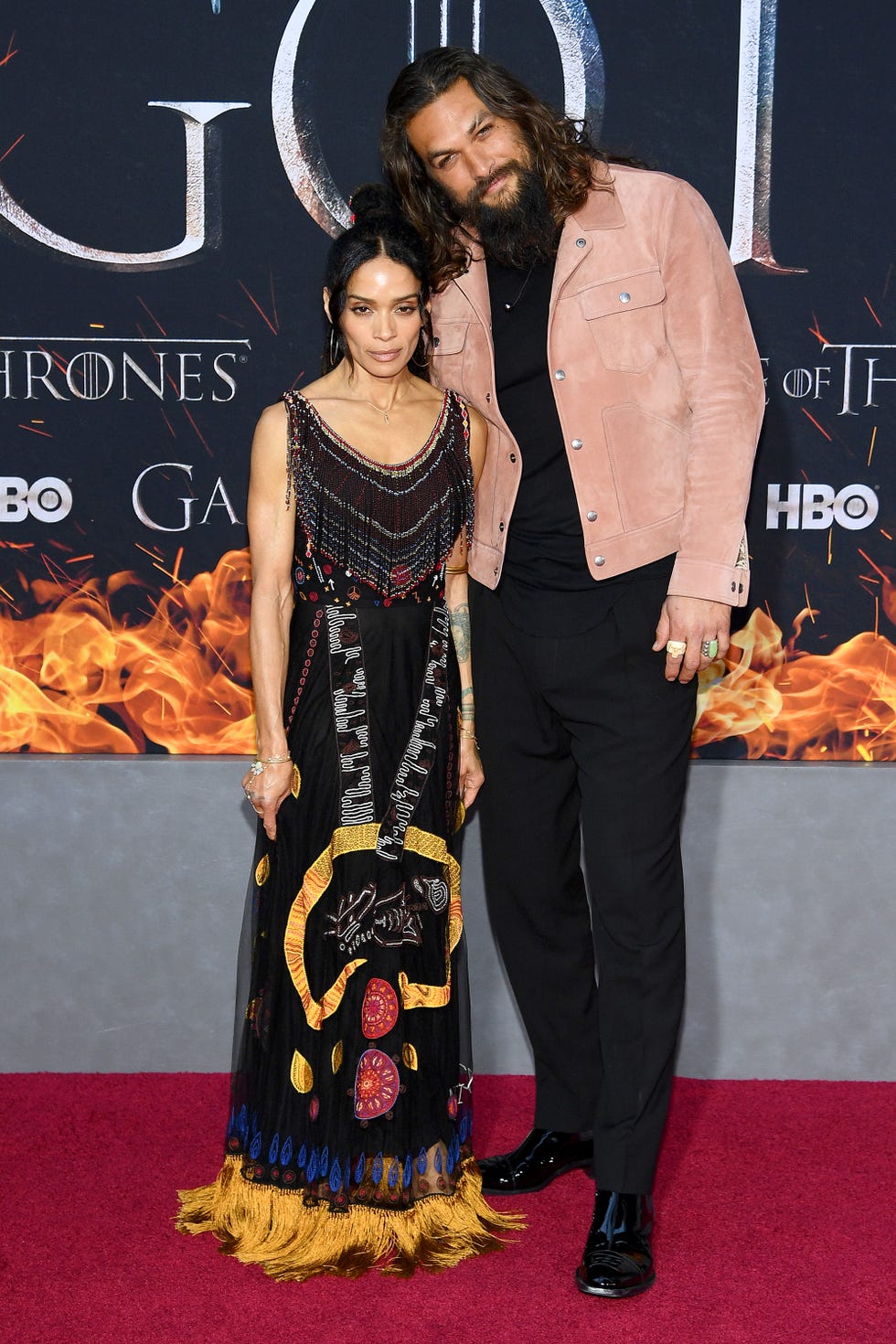 Game of Thrones' cast says goodbye on 2019 Emmy Awards purple carpet -  National