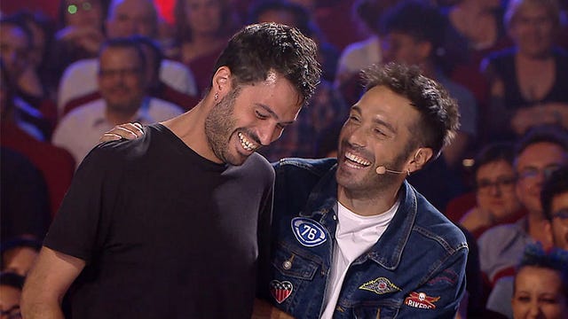 El hermano de Dani Martínez entrega el pase de oro