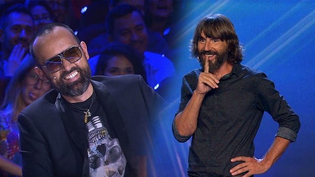 Got Talent. Santi Millán y Risto Mejide