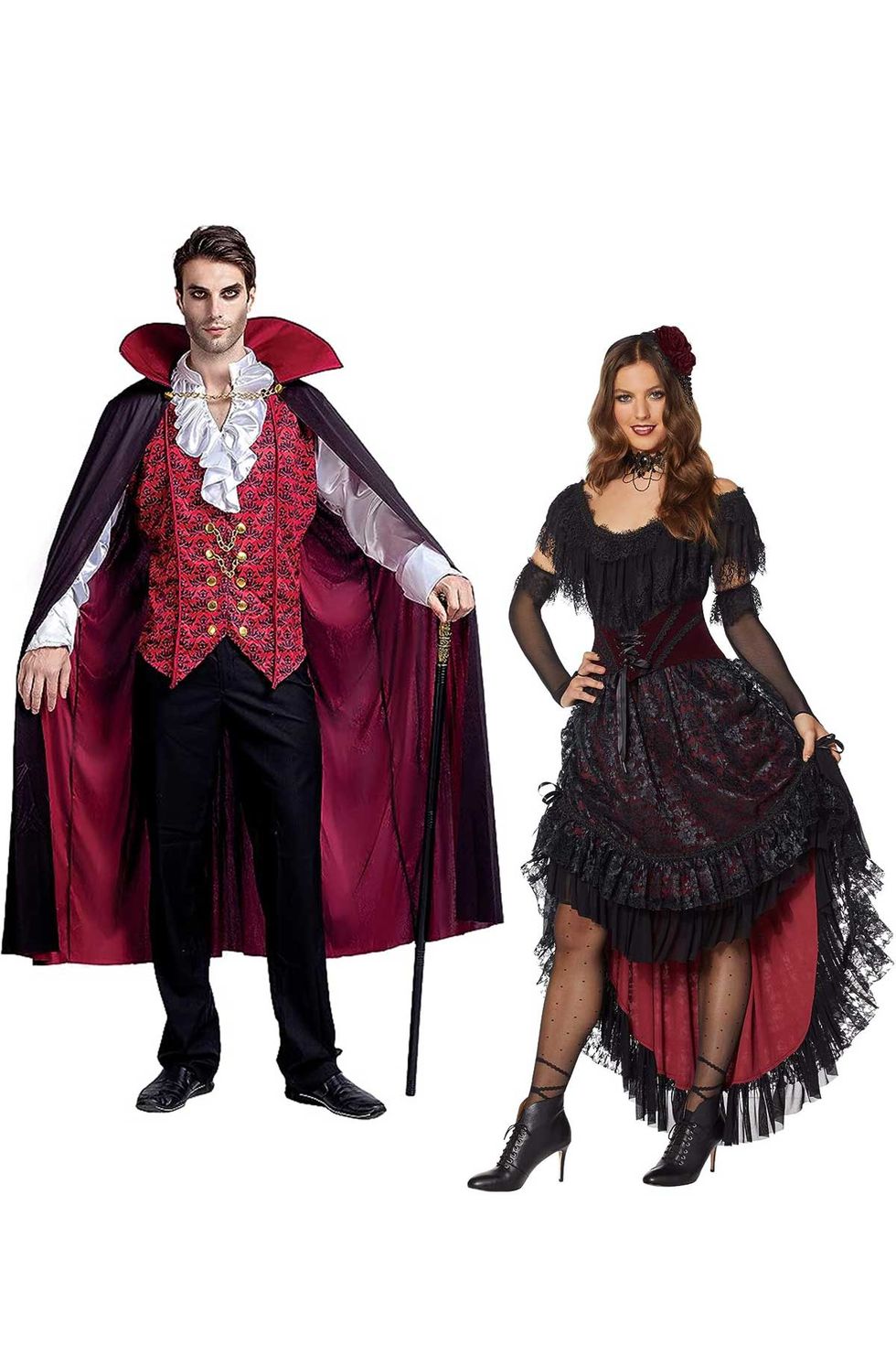 scary couples costumes gothic vampires