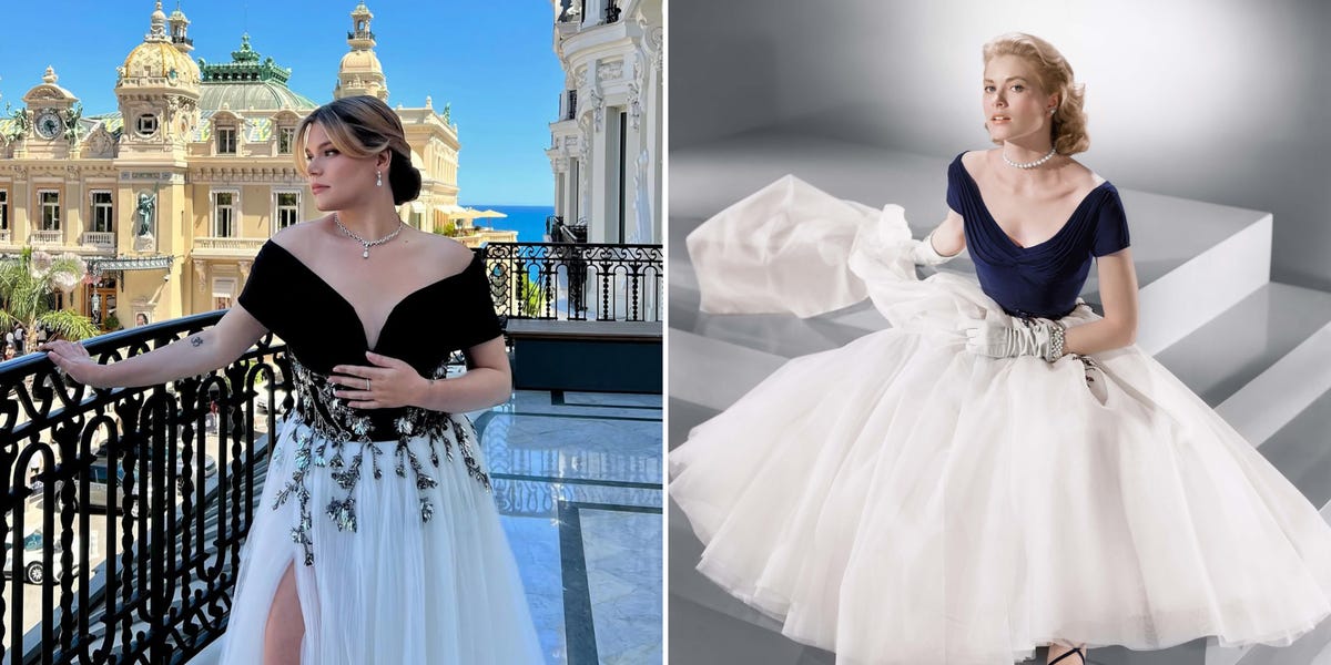 Grace Kelly’s Granddaughter Recreates One of Her Iconic Hollywood Looks