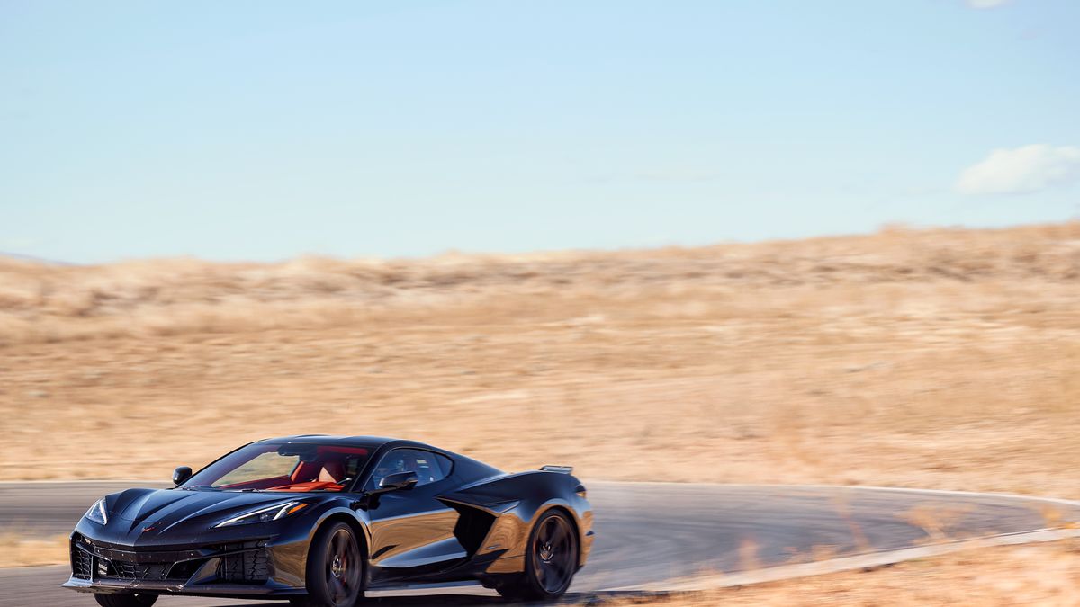 What It's Like to Hot Lap the 2024 Corvette ERay on a Race Track