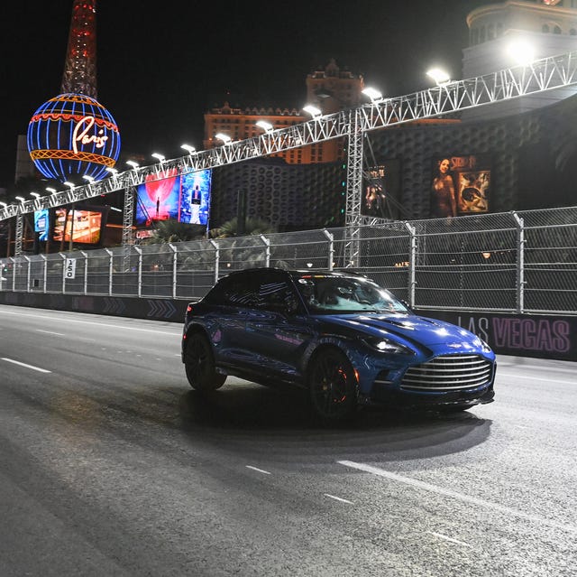 I Drove the Las Vegas F1 Grand Prix Track in a 700-HP Aston Martin