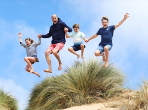 prince william lets loose in new birthday photo