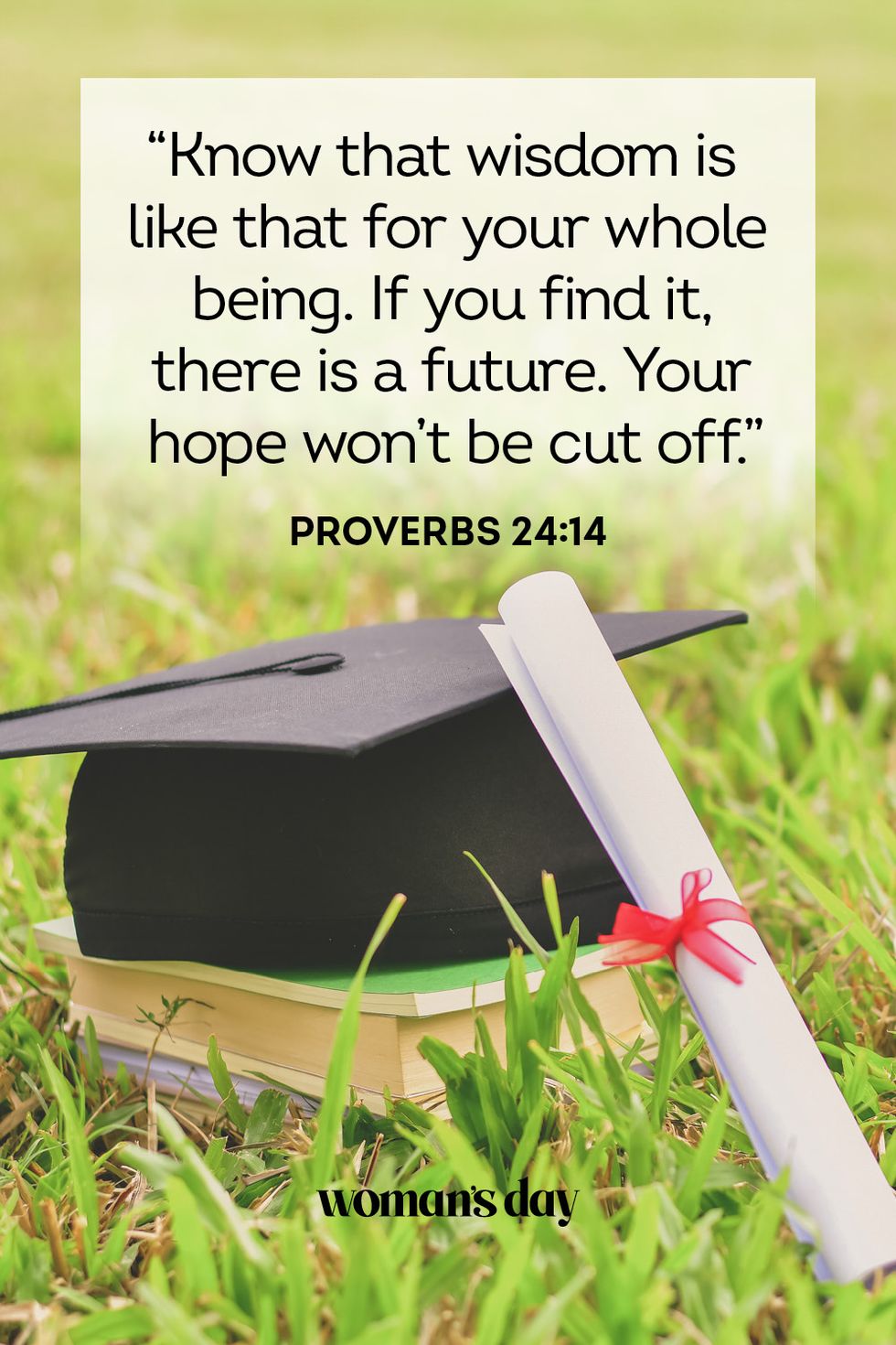 bible verses for graduation proverbs 24 14
