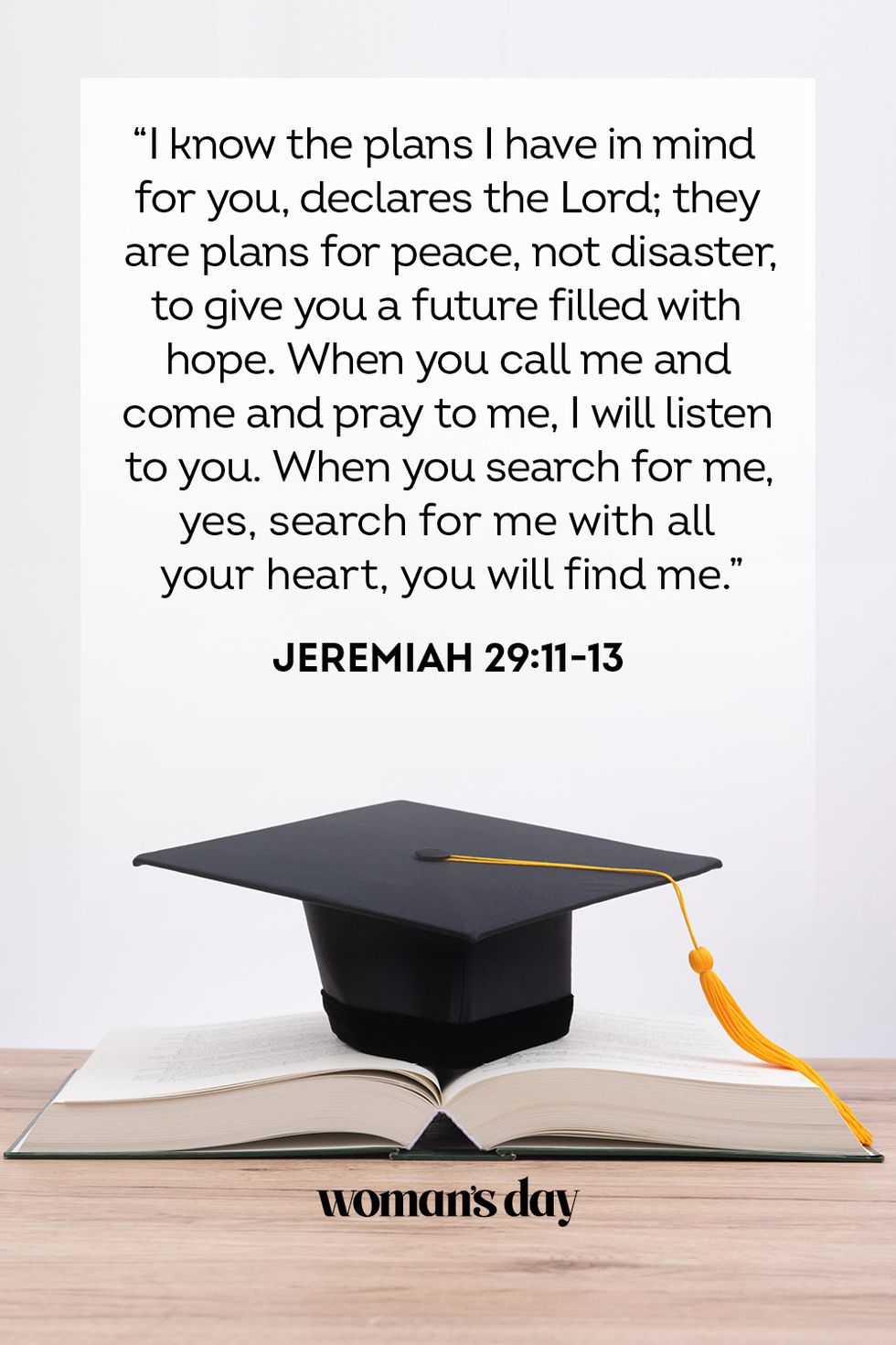 bible verses for graduation jeremiah 29 11 13