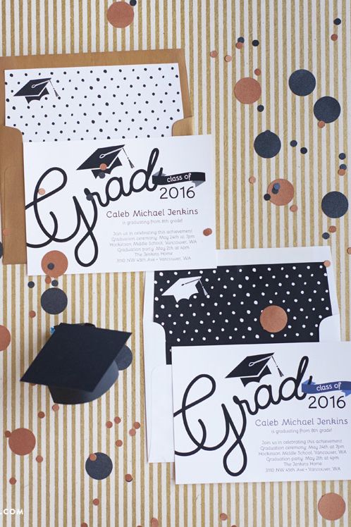 graduation invitations ideas homemade