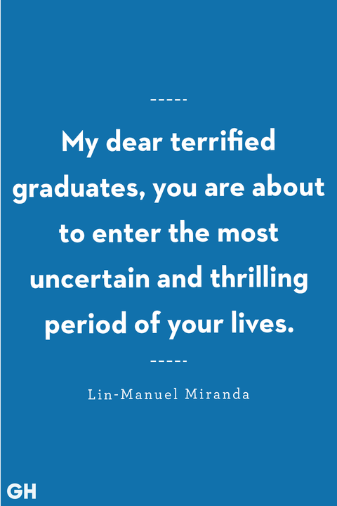 graduation quotes — linmanuel miranda