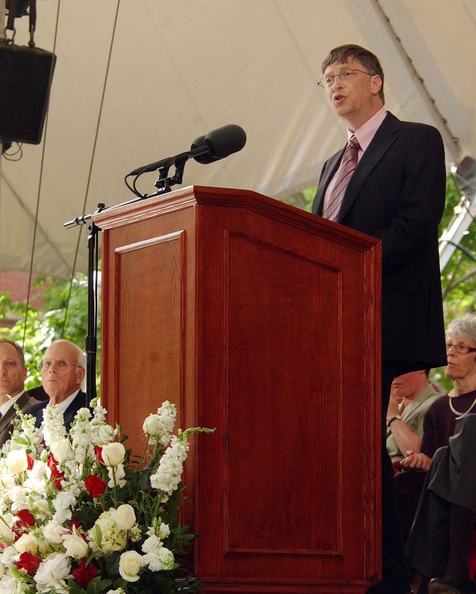 graduation speeches bill gates