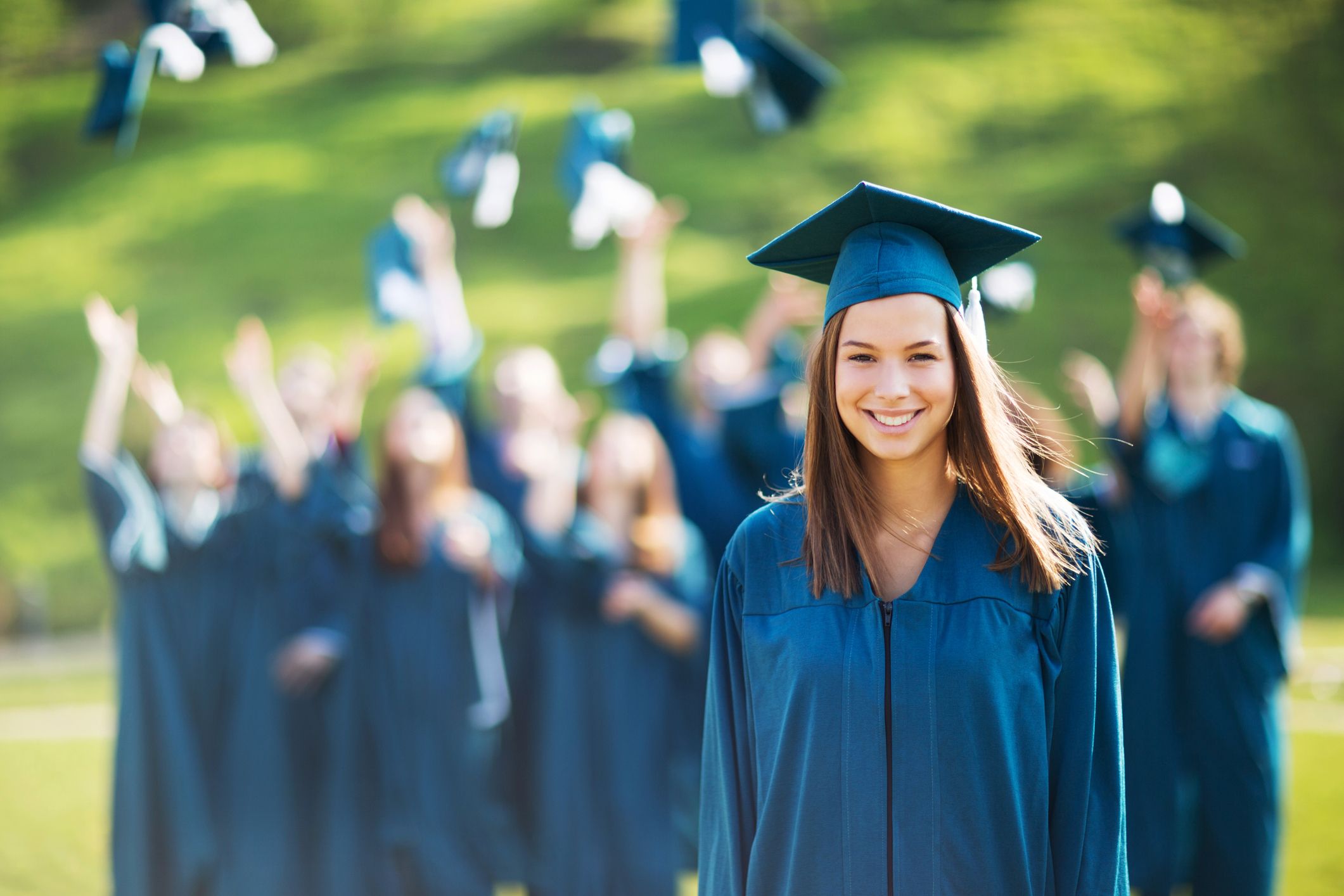 Cap and Gown Senior Portraits