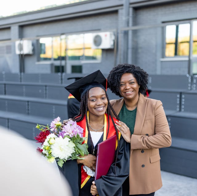 graduation university students