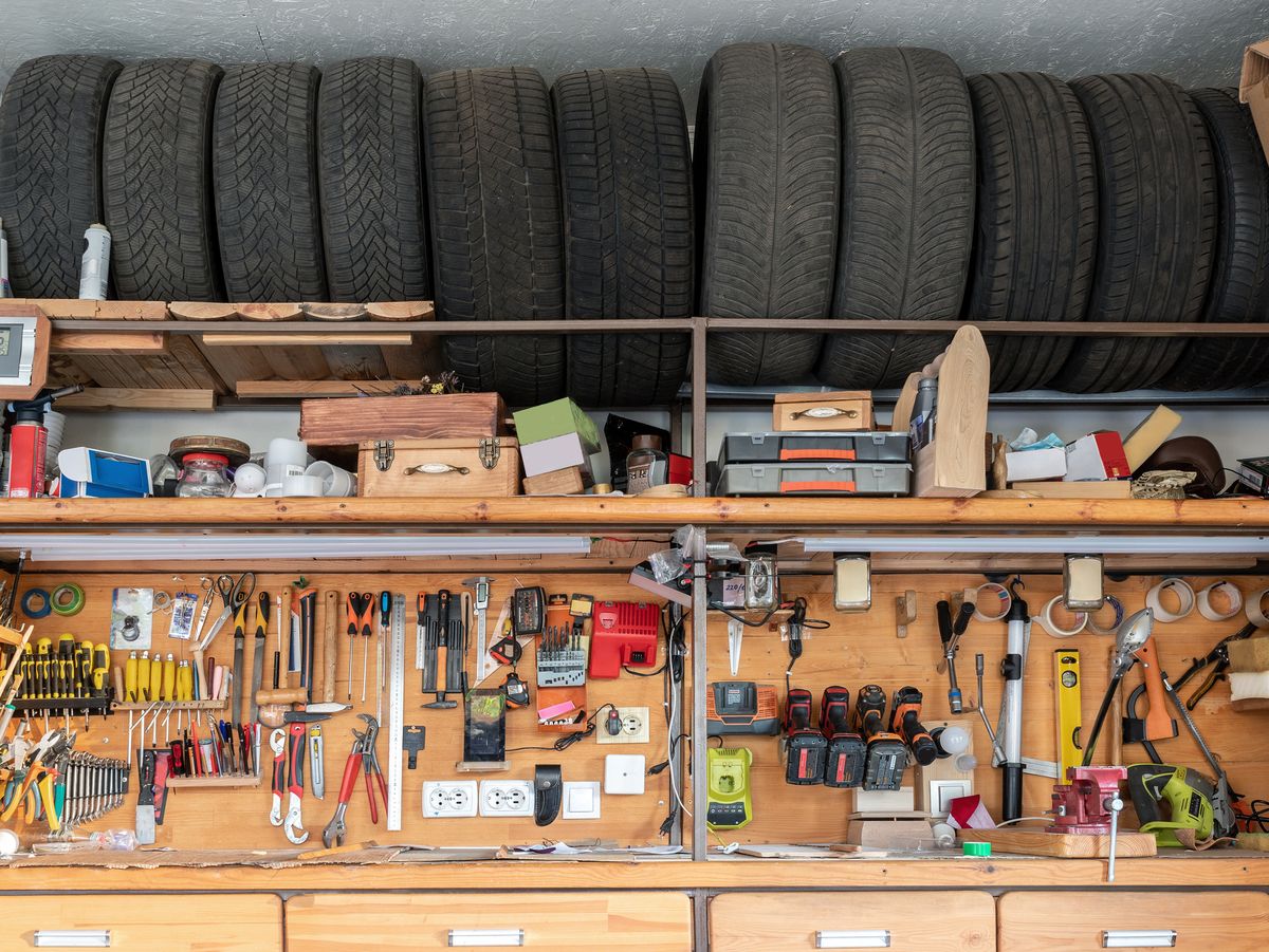 DIY Garage Storage / Shelf / Workbench Solution 