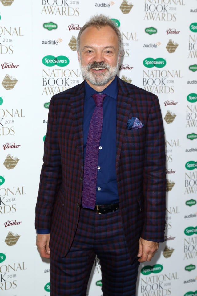 Graham Norton pink gin