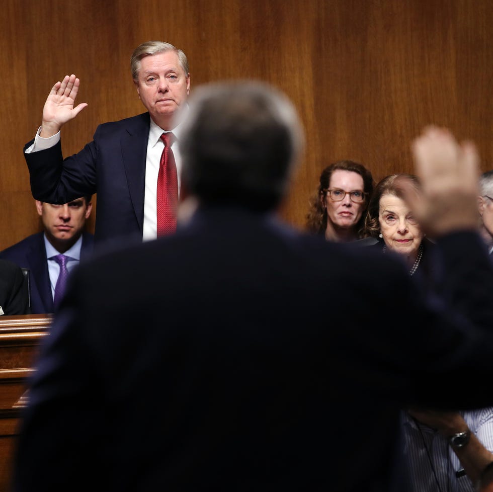 Attorney General Barr Testifies At Senate Hearing On Russian Interference In 2016 Election