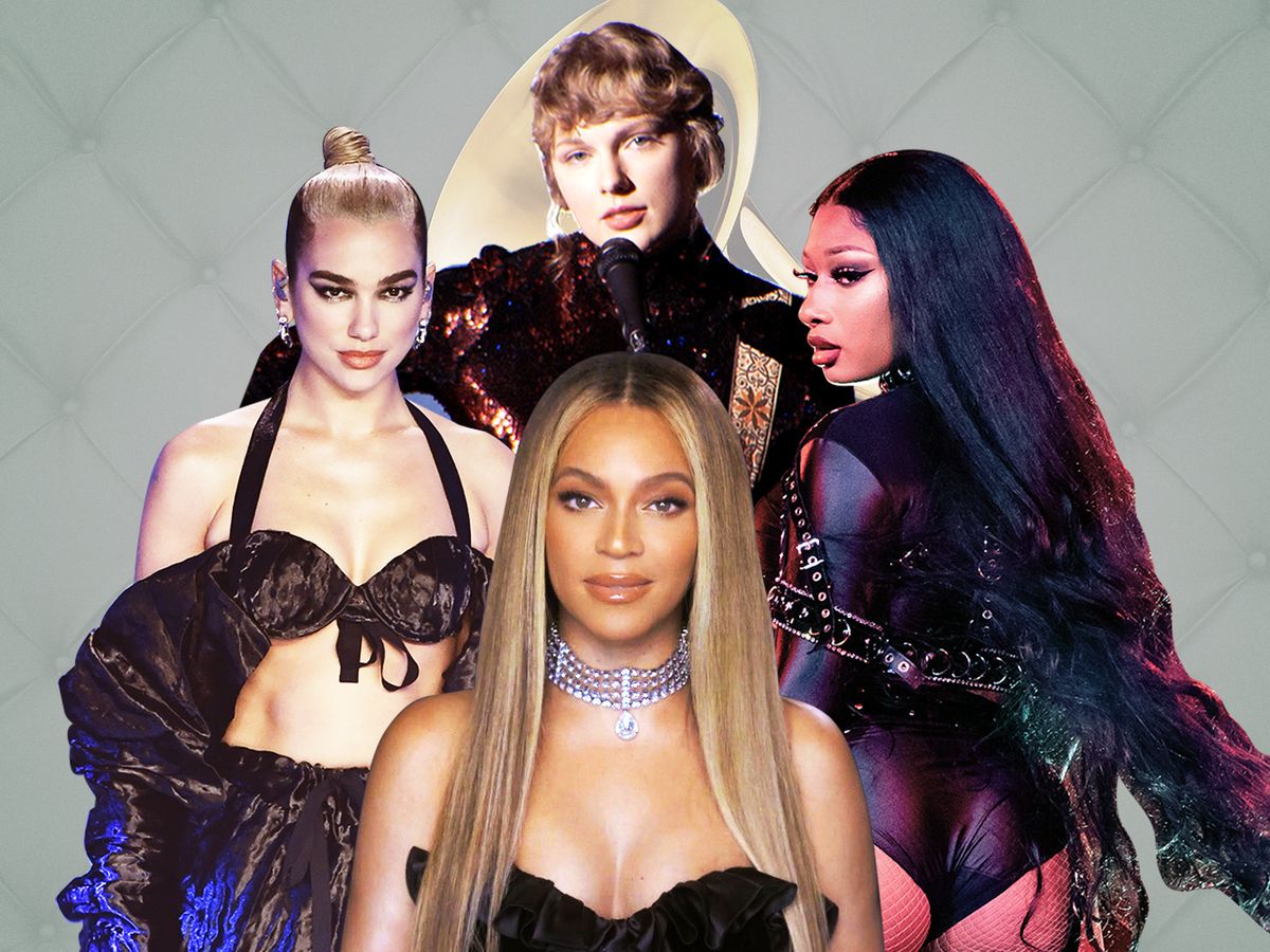GRAMMYs 2021: Beyonce, Adele, Dua Lipa, & Taylor Swift Amongst