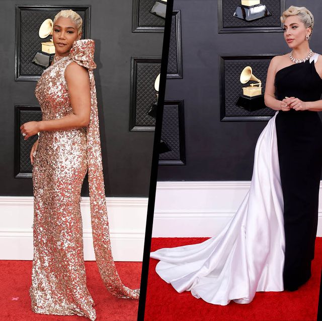 Grammys 2022 Red Carpet Photos: Celebrities' Fashion