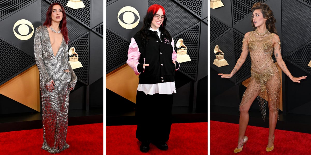 All The Celebrity Red Carpet Looks at the 2024 Grammys